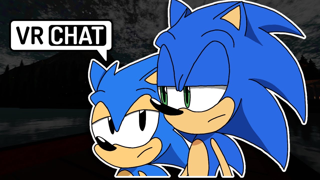 SONIC AND CLASSIC SONIC HAVE A TALK IN VR CHAT 