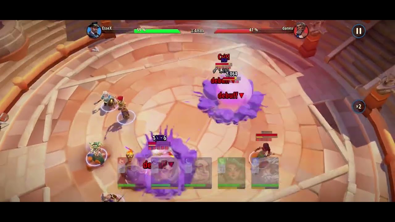 Using Leif against the Achilles/Lilly/Caesar combo