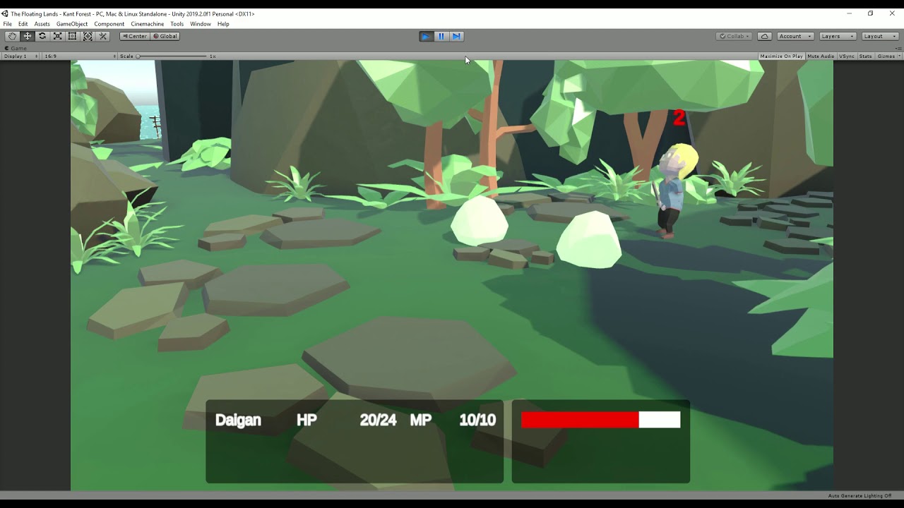 Unity RPG Prototype - Test Kant forest battle - YouTube