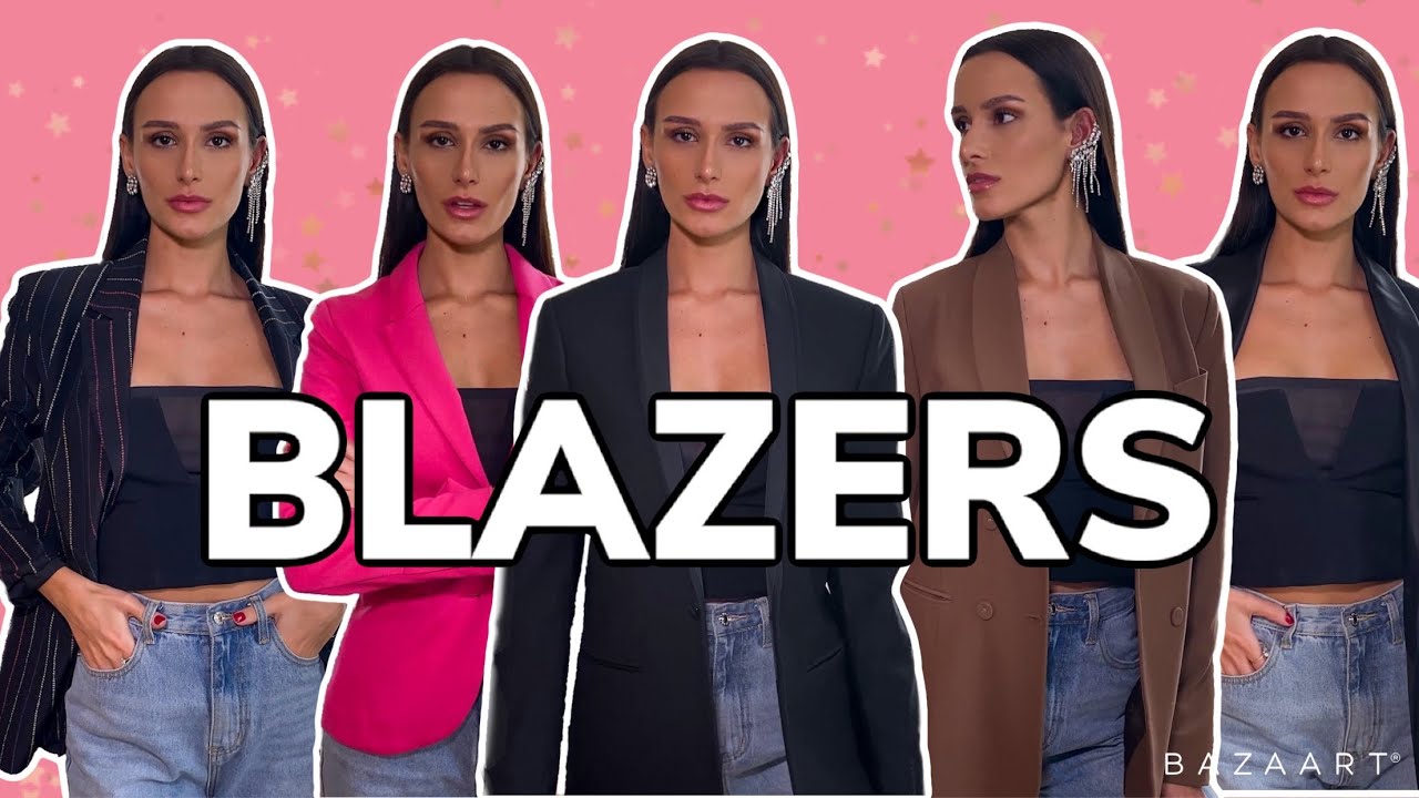 BLAZERS. 6 modelos diferentes para compor o guarda-roupa PERFEITO!