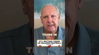 Keep an eye on this college football trend this weekend!