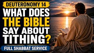 What Does the Bible Say About Tithing | Deuteronomy 14 | Full Shabbat Service