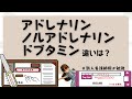 【カテコラミン】アドレナリン/ノルアドレナリン/ドブタミン違いは？#新人ナース#勉強#看護師