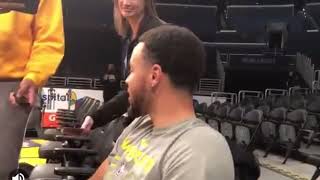 Steph Curry Couldnt Stop Laughing When Asked About His Eyesight