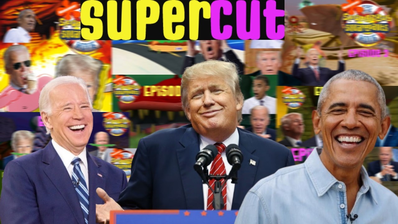The Presidents Play The SpongeBob Movie Game Supercut