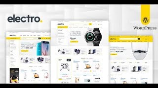 Step 1 - Theme Installation - Electro WooCommerce Theme