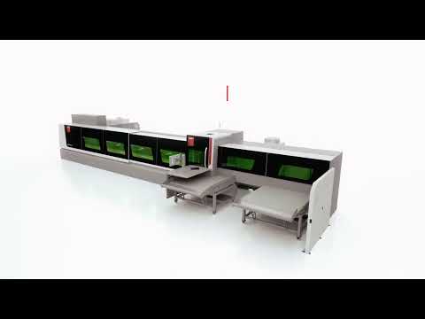 Bystronic ByTube Star 130 4kw Fiber Tube Laser Cutting Machine