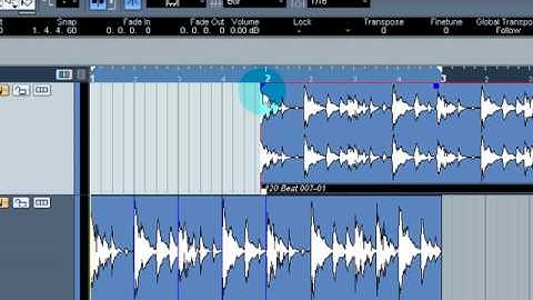 Steinberg Cubase Four - 19. Snap - How To Tutorial