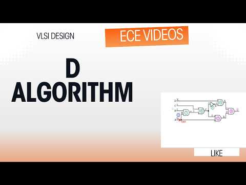 Roth's D Algorithm | VLSI design and Circuits