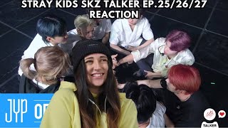Stray Kids : SKZ -TALKER Ep.25/26/27 - Reaction