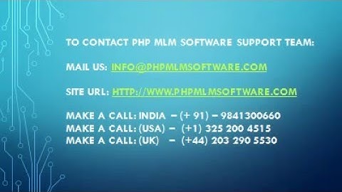 MLM Software | Multilevel Marketing Software | Readymade MLM Products