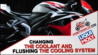 Changing the coolant and flushing the cooling system | CBR600 Overhaul Series Ep. 9 | CBR 600 RR