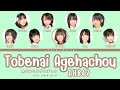AKB48 'TOBENAI AGEHACHOU' LYRICS (AKB48 '飛べないアゲハチョウ' 歌詞) | Color Coded Lyrics KAN_ROM_ENG