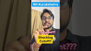 NIT Kurukshetra, stocking cut-off and placement #jee2026 #jeemains #udaanvidyapeeth #jee #nit #btech