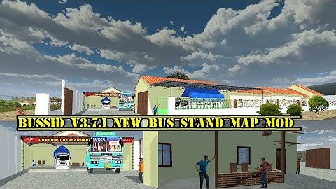 BUSSID v3.7.1 NEW BUS STAND MAP MOD