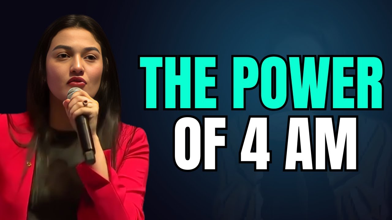 Wake Up at 4 AM and Change Your Life || Muniba Mazari