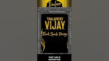 Badass Mr Leo Dass Typography #shorts #photoshop #graphicdesign #photoshoptutorial #leo