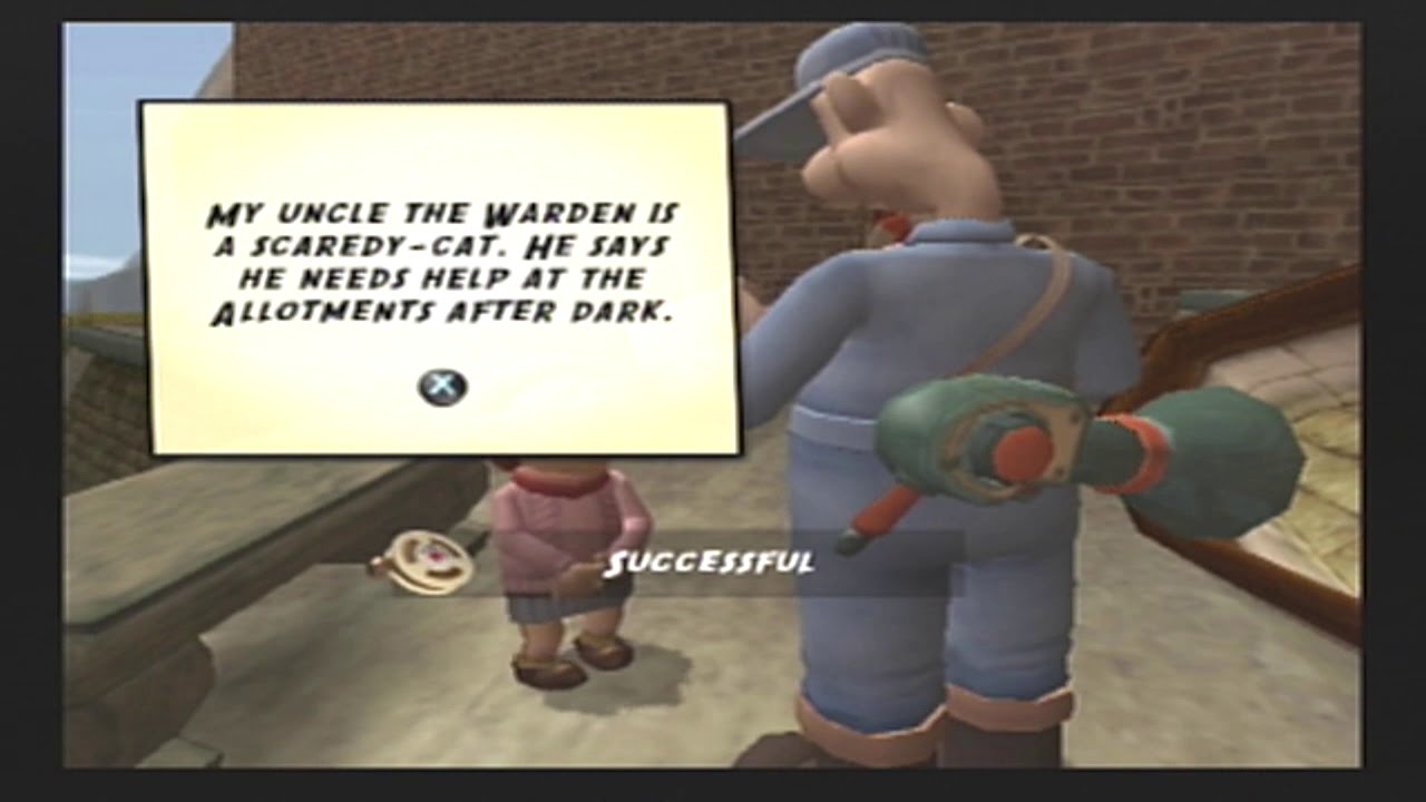 Wallace and Gromit The Curse of The Were Rabbit PS2 playthrough part 11