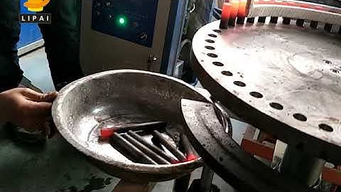 Automatic induction heating machine for small bar forging