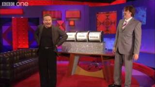 Robin William Plays the Random Character Generator - Friday Night with Jonathan Ross - BBC One