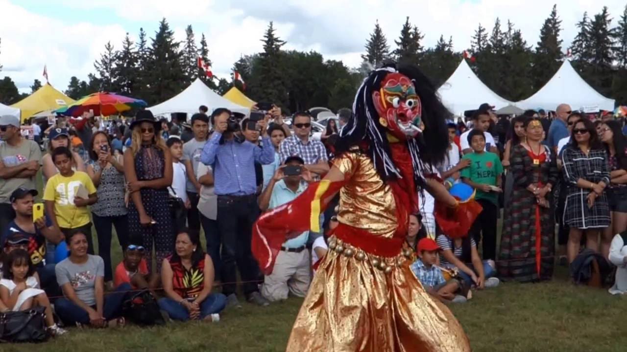 Edmonton Heritage Festival 2016 (Lakhey and Dhimay Dance Performances