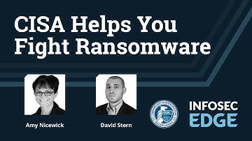CISA resources to reduce ransomware risk | Infosec Edge Webcast