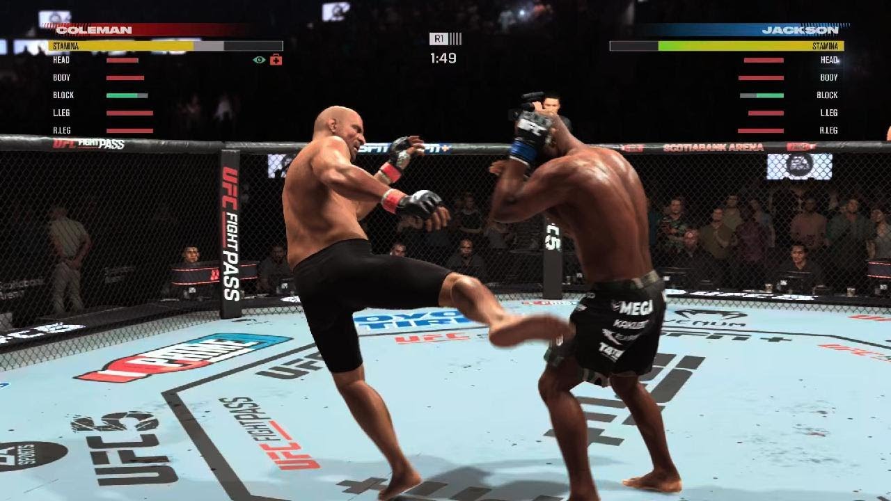 Ufc Counter Rally EA SPORTS UFC 5 , counter body kick - YouTube
