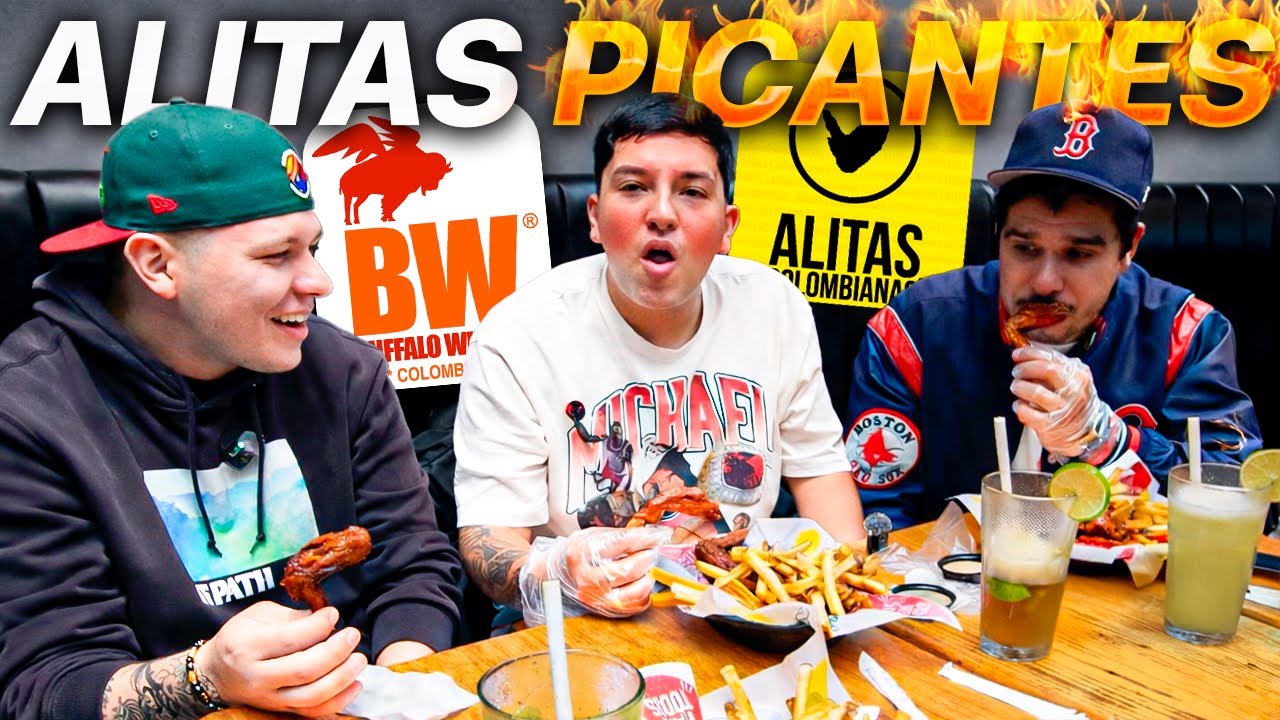 ¿QUÉ LUGAR TIENE las ALITAS más PICANTES?🌶️| Buffalo, Alitas Colombianas o Barrio 