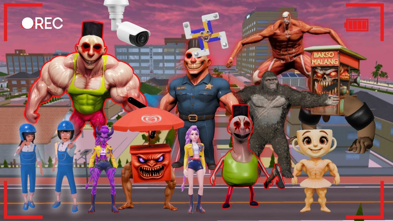 CCTV rekam Hamood Habibi bakar rumah YUTA MIO 👺🔥 | #sakuraschoolsimulator #sss