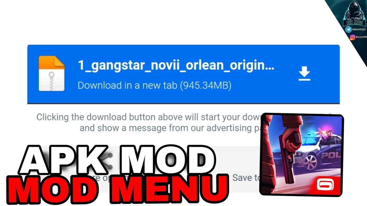 Gangstar New Orleans Mod Apk v2.1.8a Atualizado! 2025 YouTube