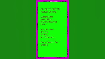 Neonlight borders and frames free download - OH! Green Screen