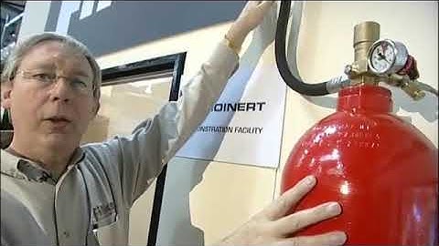 Live Demonstration of a Fire Extinguishing System (Video)