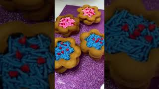 Gender Reveal Cookies 🍪 BOY OR GIRL❓ #gender #boyorgirl #reveal