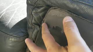 Bonded Leather and Vinyl sofa Peel FIX - DIY