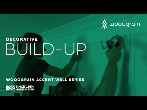 DIY Accent Wall: Decorative Build Up - video from Huttig