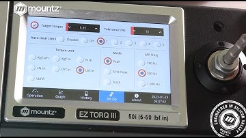 How to Set-Up Torque Test Tolerance Setting with EZ-TorQ III Torque Analyzer
