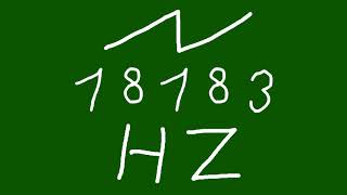 18183 hz saw