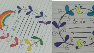 Top 5 Paper Notes Ideas Paper Notes Ideasriya Artcraft