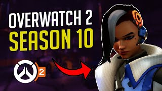 OVERWATCH 2 SEASON 10 | ALL SEASON BATTLE PASS SKINS, EMOTES, VICTORY POSES & MORE!