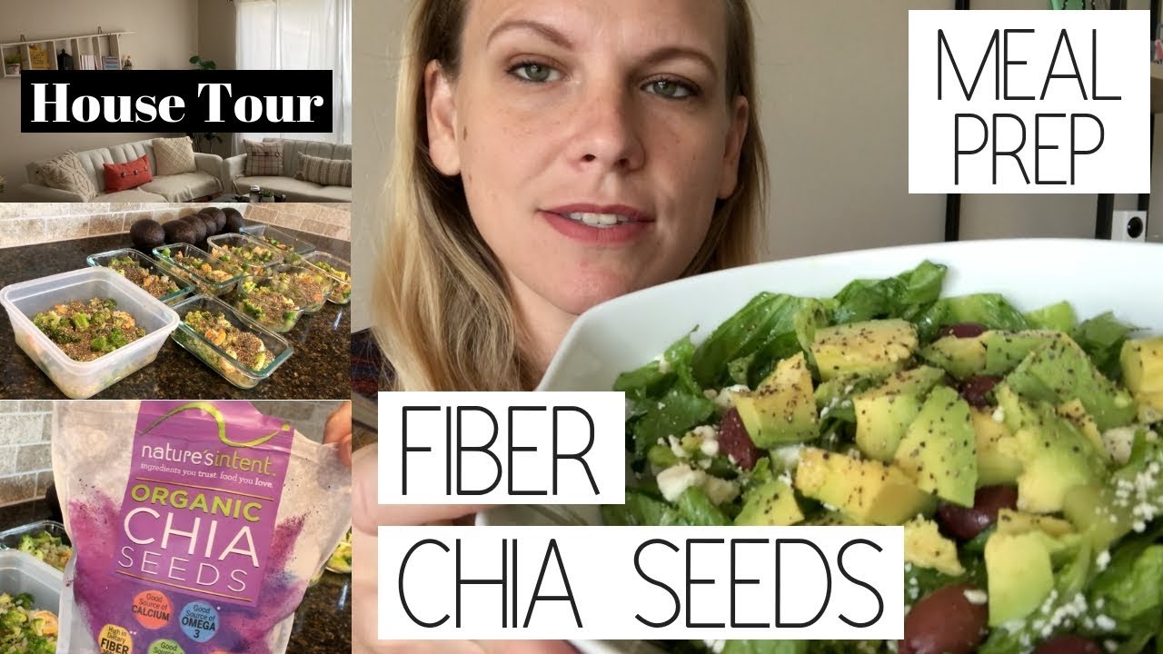 High Fiber Meal Prep for Weight Loss | Chia Seeds | Keto ...