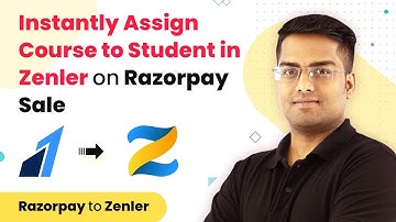 Integrate Razorpay with Zenler | Instantly Assign Course to Student in Zenler on Razorpay Sale (New)