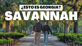 El lugar más bonito de Estados Unidos  Savannah, Georgia/ Guía de Viaje 2023