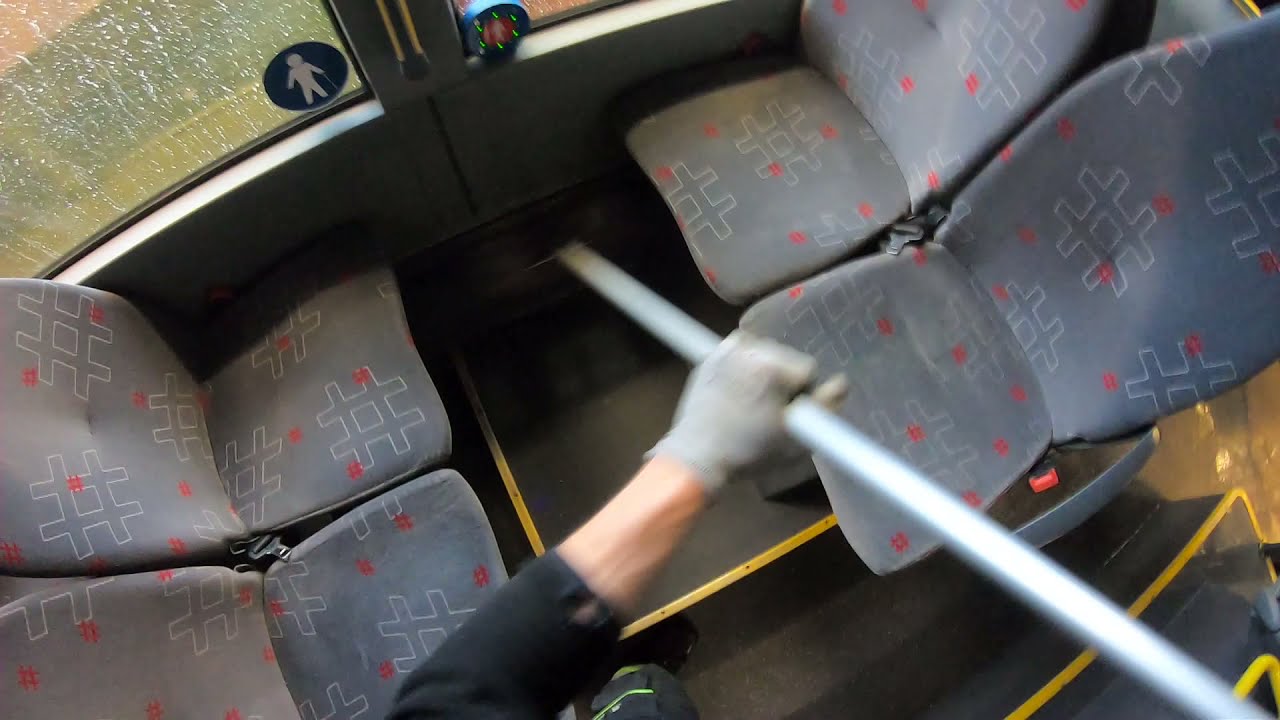 Praca na myjni autobusów w Norwegii cz.1