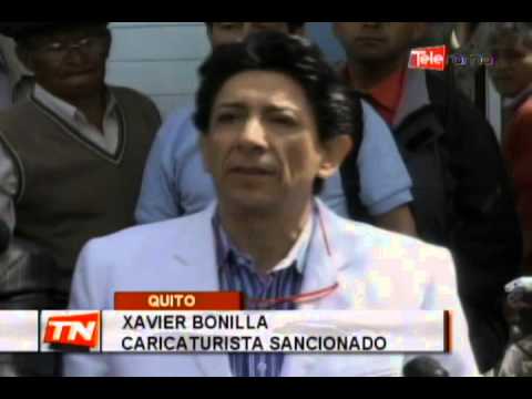 Bonil rectificará carticatura