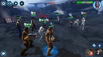 Sth r4, vandor r2, Han r7, Chewy r5, Wat r4 vs high modded gas