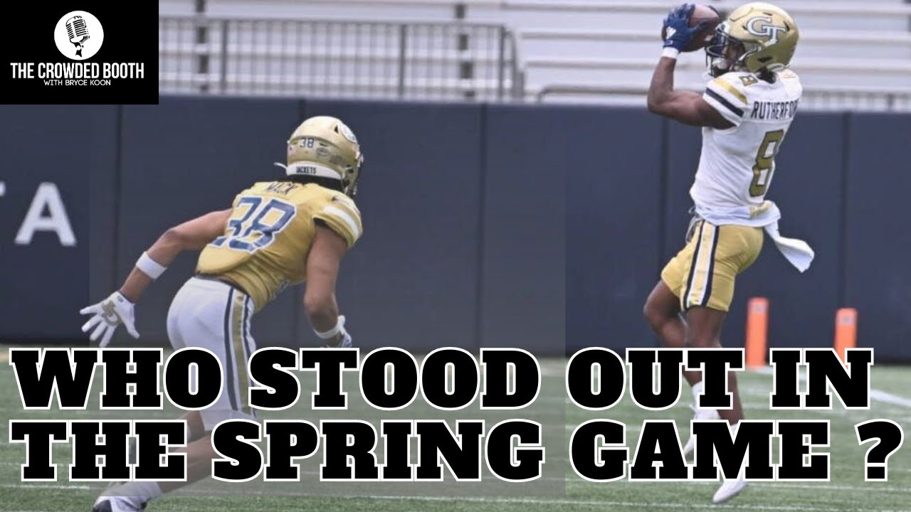 Takeaways from the Tech Spring Game YouTube