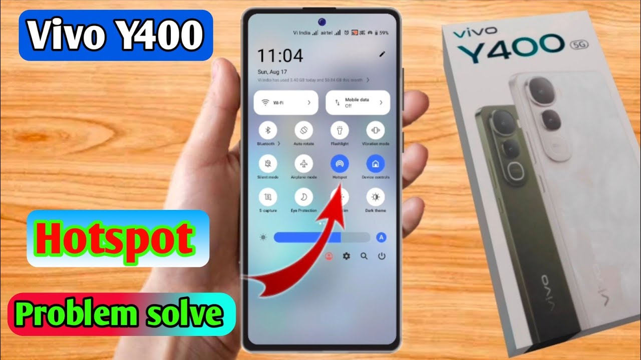 vivo y400 hotspot not working,vivo y400 hotspot settings