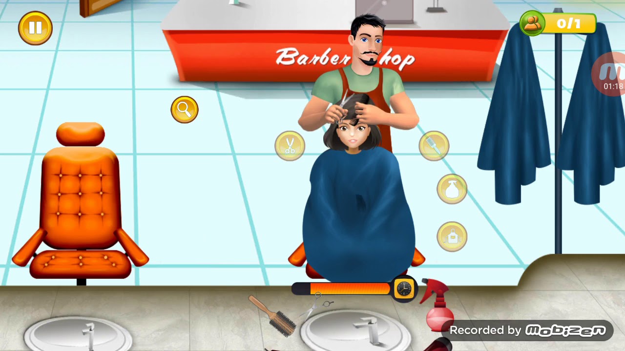 Barber Shop Beard Hair Salon - Hair Cutting Games 