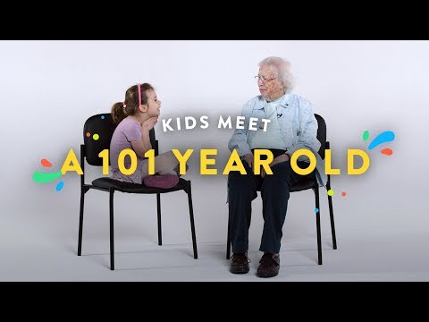 Kids Meet A 101 Year Old | Kids Meet | Hiho Kids