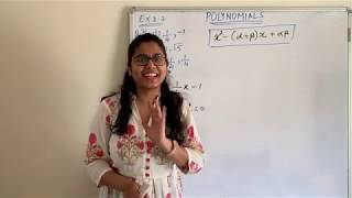 Class 10 Maths Polynomials (Lect 8- Ex 2.2 Q2 -i, iii & v)